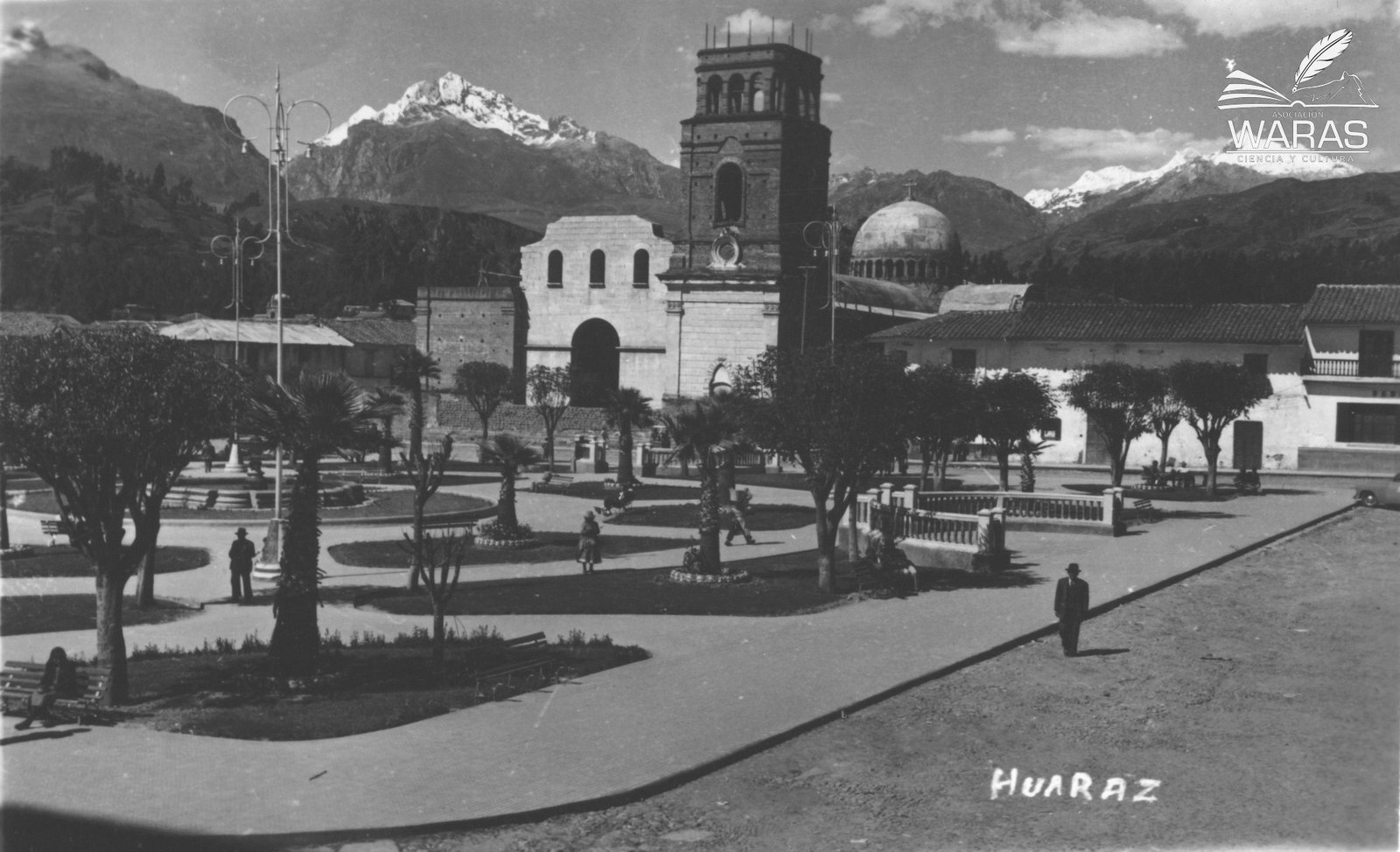 Colección Miguel Sotomayor Castro: Plaza de Armas de Huaraz